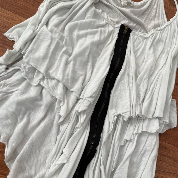 “POETRY WOMENS ZIPPER TANK TOP” - Picture 3 of 7